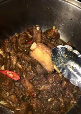Iga Babi Masak Kecap