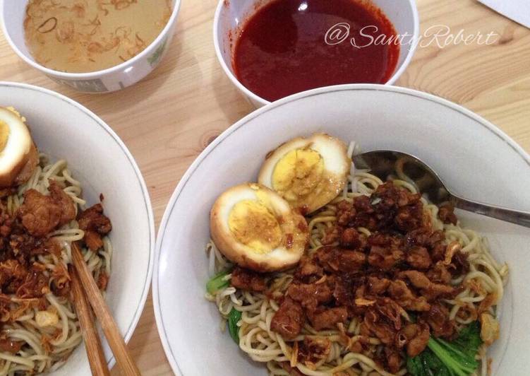 resep Bakmi Ayam Kecap