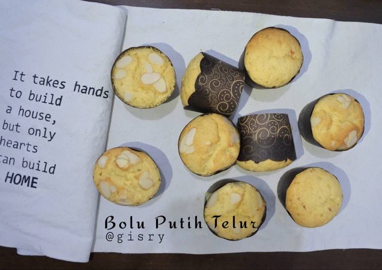 resep lengkap untuk Bolu Putih Telur