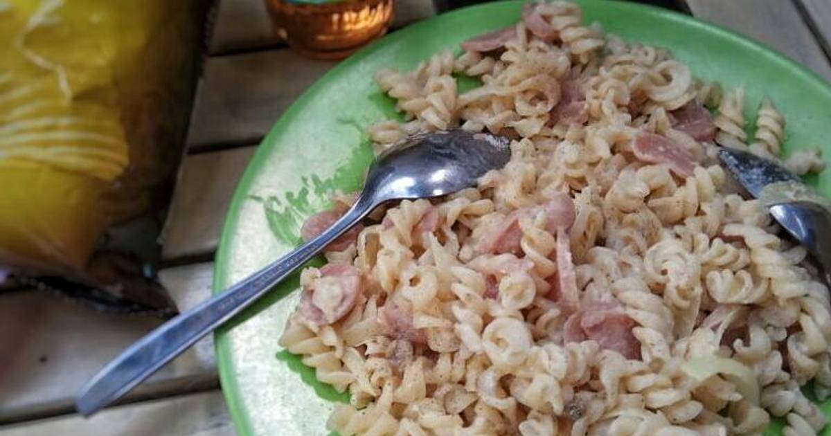 58 resep  pasta fusilli  carbonara enak dan sederhana Cookpad