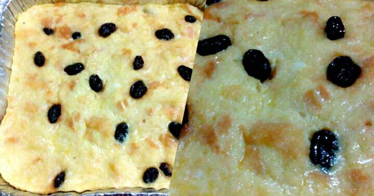 Resep Puding Roti  Kukus  oleh Aizin Mariri Cookpad