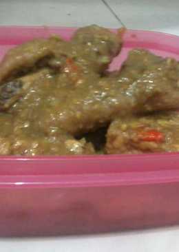 Rendang Ayam dan Tempe Maknyusss