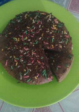 Bolu coklat lembut simple no mixer