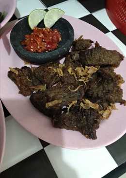 Empal gepuk sapi