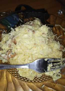 Carbonara noodles Homemade