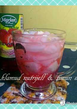 Es klamud nutrijell + timun suri #BikinRamadanBerkesan