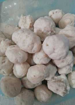 Bakso low karbo alias tanpa tepung.