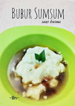 Bubur Sumsum Saus Kurma