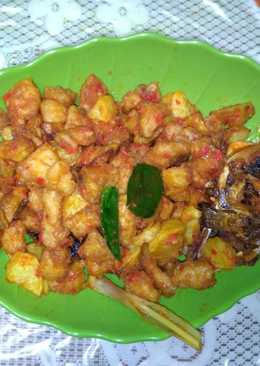 Balado fillet ikan kambing+kentang #BikinRamadanBerkesan