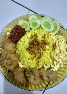 Nasi kuning sederhana