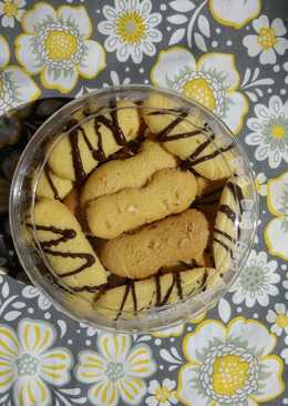 Lidah Kucing (Toping Coklat dan Keju)