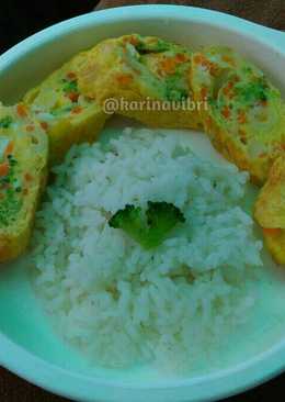 Telur Gulung Sayur Macaroni (Mpasi - 14mo+)