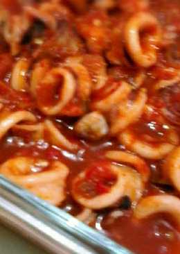 Cumi Saos Pedas