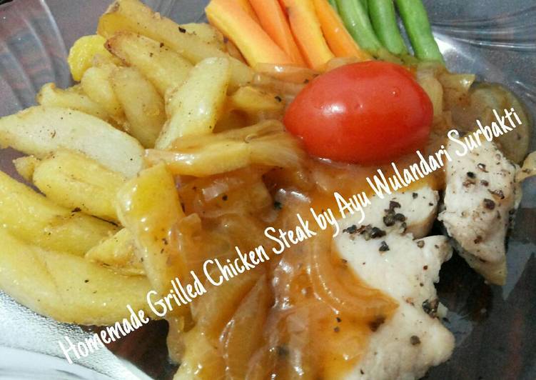 Resep Homemade Grilled Chicken Steak Oleh Ayu Wulandari Surbakti