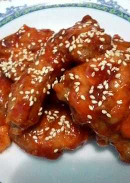 Fire chiken wings ala richeese,anti gagal+super mantapp