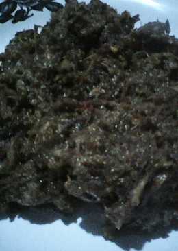 Abon jantung pisang #indonesiamemasak