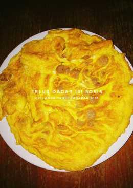 Telur Dadar Isi Sosis