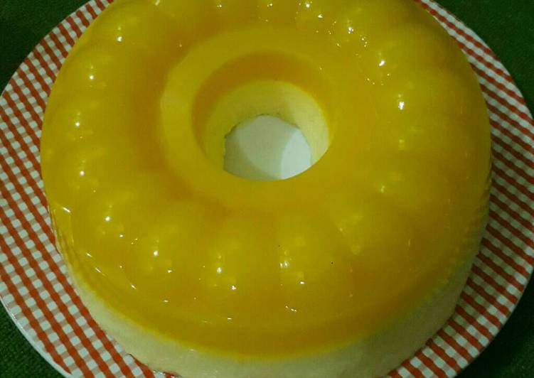 resep Puding Busa Jeruk