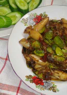 Cumi asin oseng sambel terasi