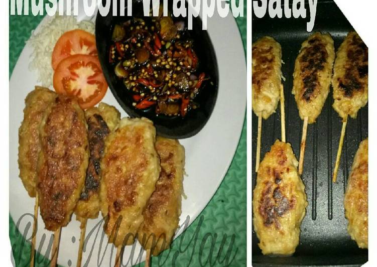 Sate Jamur Buntel foto resep utama