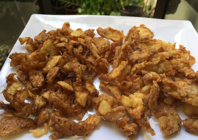 resep masakan Kulit kentang crispy