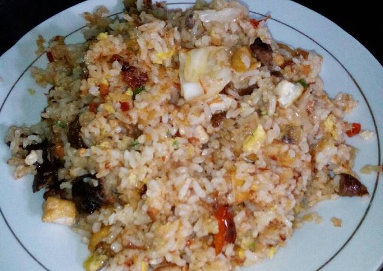 cara membuat Nasi Goreng Campursari Extra Pedas