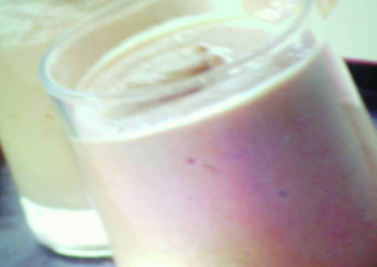 bahan dan cara membuat Smoothie kweni tebe.:-)