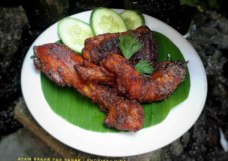 gambar untuk resep makanan Ayam Bakar Pak Sahak