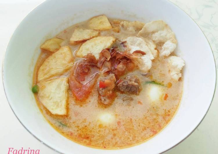 gambar untuk resep makanan Soto Betawi kuah susu