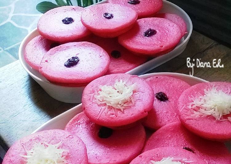 resep makanan Kue Lumpur Nasi Red Velvet (Part.2)