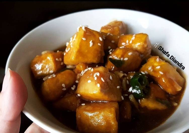 Garlic Sauce Tofu🇨🇳