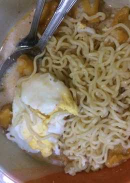 Indomie kuah susu