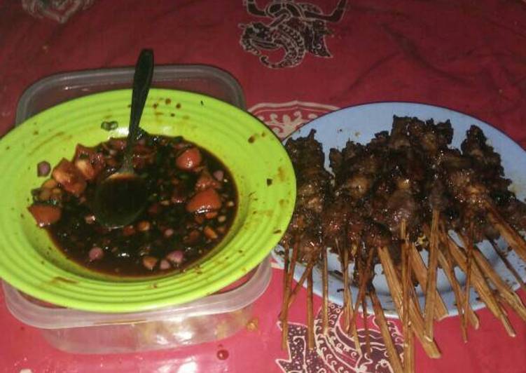 resep masakan Sate sapi/kambing empukk. #KitaBerbagi