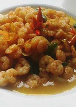 tumis udang sederhana bumbu royco