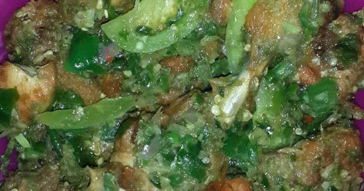 Resep Ayam Sambel Ijo sederhana ala Meimei