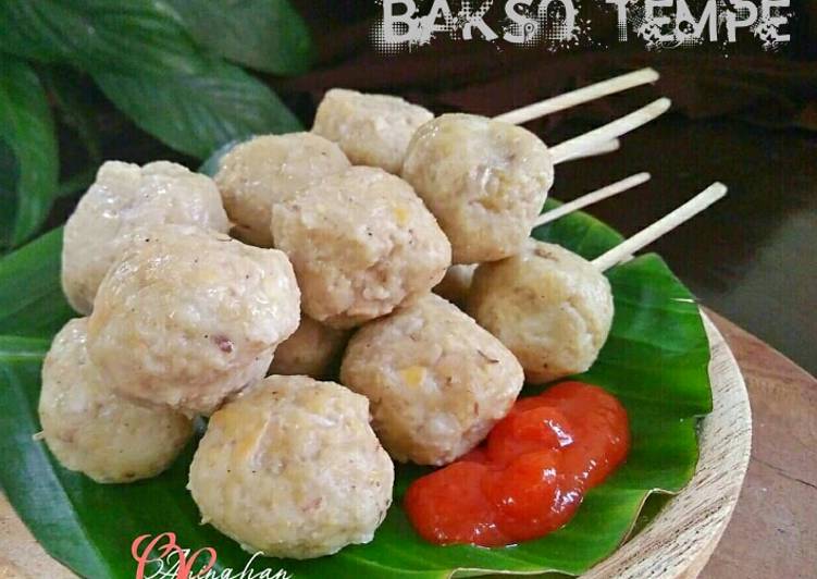 resep makanan Bakso Tempe.. enaaak banget