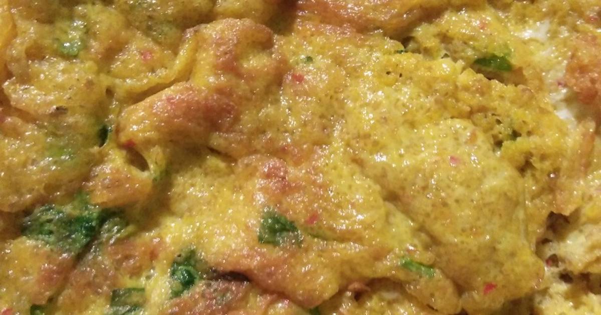 Resep Telur dadar bumbu ikan oleh Intan Gustika Sari - Cookpad