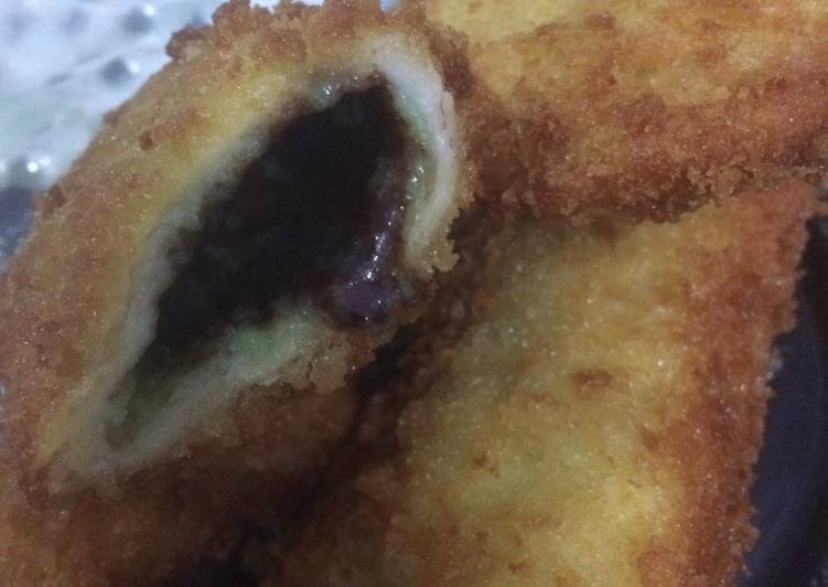 resep lengkap untuk Es krim goreng