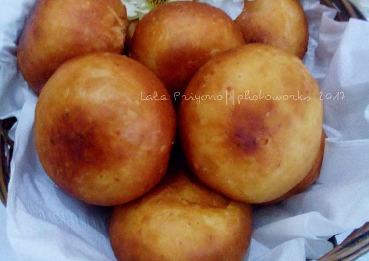 resep Roti Goreng Isi Kacang Hijau