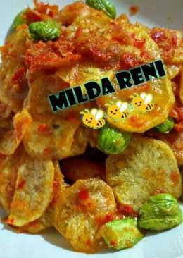 Udang,pete,kentAng Balado ala reni