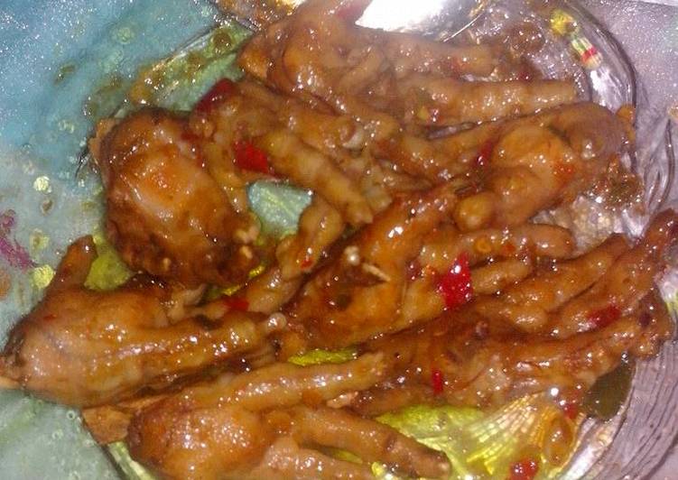 Inspirasi 17 Resep  Bumbu Rujak Ceker  Ayam Lezat Dan Sehat