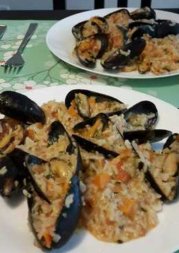 Seafood rissoto