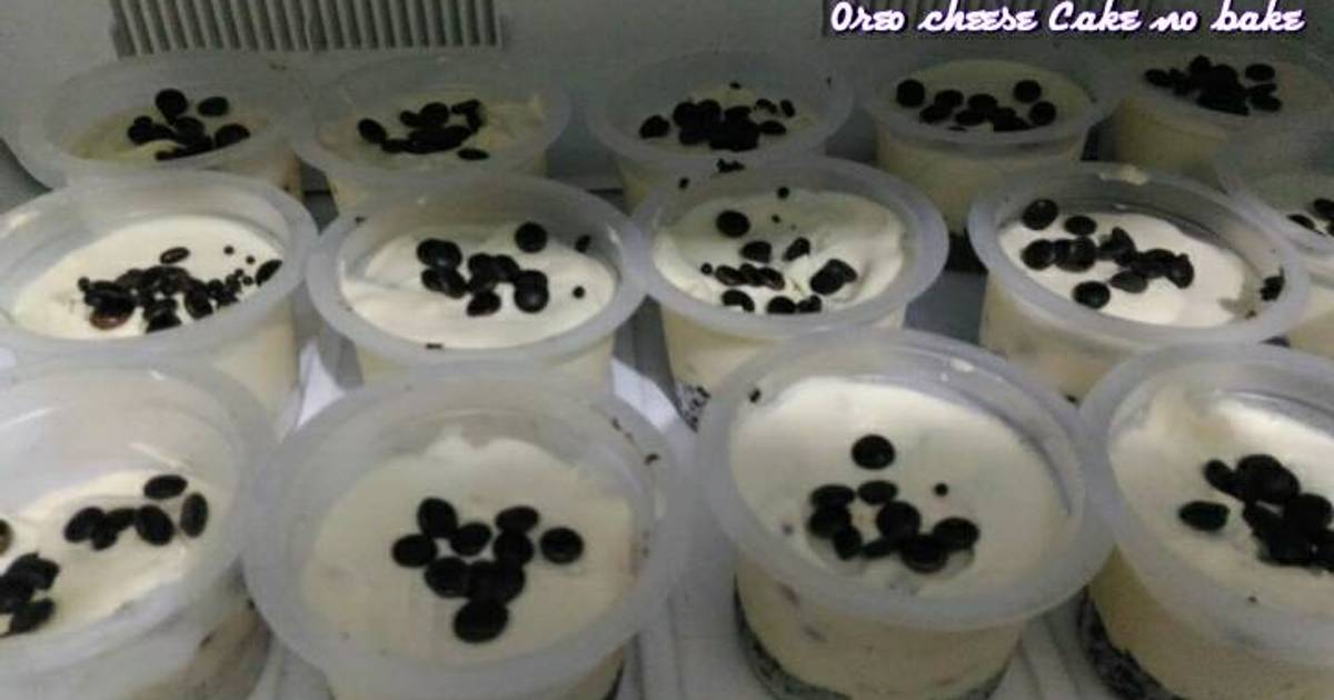 Resep Oreo cheese Cake no bake