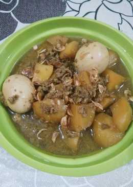 Semur Daging Cincang Telur Kentang