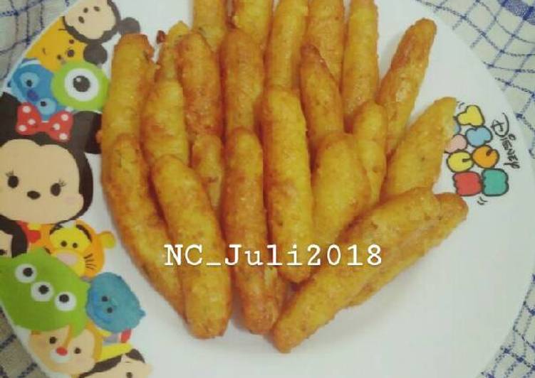 cara membuat Potato Cheese Stick??