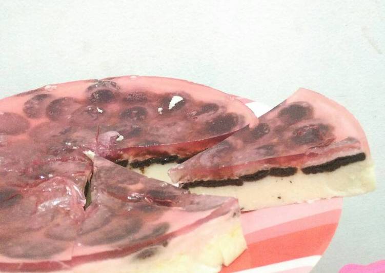 Resep Cheese cake puding oreo Karya Shelvie Budiawan