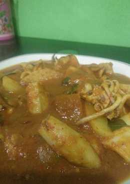 Cumi tumis masak aceh