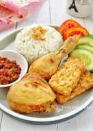 Ayam goreng gurih, hanya dg 1 rempah