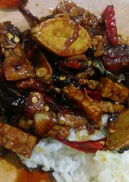 Tempe jengkol kecap