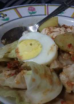 Somay sambal pecel